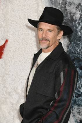 HOLLYWOOD, CA - OCTOBER 8: Ethan Hawke at the premiere of Universal Pictures Black Phone 2 at TCL Chinese Theatre on October 8, 2025 in Hollywood, California. Copyright: xJeffreyxMayerx