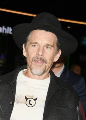 HOLLYWOOD, CA - OCTOBER 8: Ethan Hawke at the premiere of Universal Pictures Black Phone 2 at TCL Chinese Theatre on October 8, 2025 in Hollywood, California. Copyright: xJeffreyxMayerx
