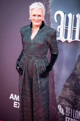 October 8, 2025, London, United Kingdom: Glenn Close attends the Wake Up Dead Man: A Knives Out Mystery opening gala during the 69th BFI London Film Festival at The Royal Festival Hall. London United Kingdom - ZUMAs197 20251008_aaa_s197_194 Copyright: xLoredanaxSangiulianox