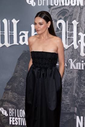 WAKE UP DEAD MAN: A KNIVES OUT STORY BFI LFF Mila Kunis attend the Opening Night of the BFI London Film Festival; the UK premiere of WAKE UP DEAD MAN: A KNIVES OUT STORY, taking place on Wednesday 8th of October at The Royal Festival Hall. London , UK, Credit:BFI LFF; WAKE UP DEAD MAN: A KNIVES OUT STORY Avalon UK, London  Copyright: xBFIxLFF;xWAKExUPxDEADxMAN:xAxKNIVESxOUTxSTORYx xAvalonx 1044253365