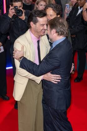 WAKE UP DEAD MAN: A KNIVES OUT STORY BFI LFF Andrew Scott and Rian Johnson attend the Opening Night of the BFI London Film Festival; the UK premiere of WAKE UP DEAD MAN: A KNIVES OUT STORY, taking place on Wednesday 8th of October at The Royal Festival Hall. London , UK, Credit:BFI LFF; WAKE UP DEAD MAN: A KNIVES OUT STORY Avalon UK, London  Copyright: xBFIxLFF;xWAKExUPxDEADxMAN:xAxKNIVESxOUTxSTORYx xAvalonx 1044254116