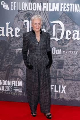 WAKE UP DEAD MAN: A KNIVES OUT STORY BFI LFF Glenn Close attend the Opening Night of the BFI London Film Festival; the UK premiere of WAKE UP DEAD MAN: A KNIVES OUT STORY, taking place on Wednesday 8th of October at The Royal Festival Hall. London , UK, Credit:BFI LFF; WAKE UP DEAD MAN: A KNIVES OUT STORY Avalon UK, London  Copyright: xBFIxLFF;xWAKExUPxDEADxMAN:xAxKNIVESxOUTxSTORYx xAvalonx 1044254341