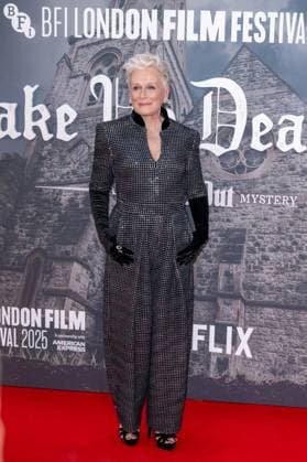 WAKE UP DEAD MAN: A KNIVES OUT STORY BFI LFF Glenn Close attend the Opening Night of the BFI London Film Festival; the UK premiere of WAKE UP DEAD MAN: A KNIVES OUT STORY, taking place on Wednesday 8th of October at The Royal Festival Hall. London , UK, Credit:BFI LFF; WAKE UP DEAD MAN: A KNIVES OUT STORY Avalon UK, London  Copyright: xBFIxLFF;xWAKExUPxDEADxMAN:xAxKNIVESxOUTxSTORYx xAvalonx 1044254361