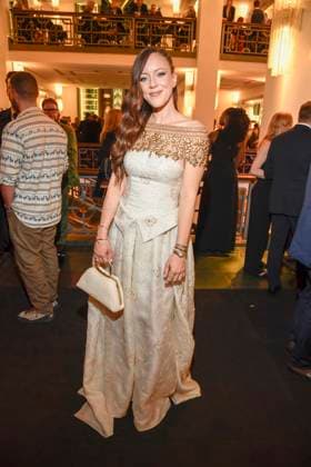 abb Jasmin Wagner at the aftershow party at the world premiere of the new Grand Show Blinded by delight at Friedrichstadt Palast on 08 10 2025 in Berlin Berlin Germany