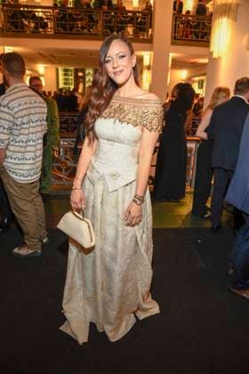 abb Jasmin Wagner at the aftershow party at the world premiere of the new Grand Show Blinded by delight at Friedrichstadt Palast on 08 10 2025 in Berlin Berlin Germany