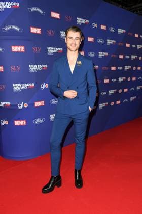 Linus Weber at the presentation of the BUNTE New Face Award in the Festsaal Kreuzberg in Berlin on 08 10 2025