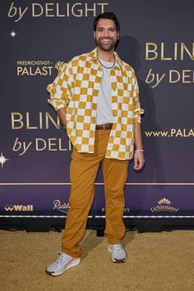 Marc Chardo skin performer World premiere of the show BLINDED by DELIGHT at Friedrichstadt Palast Berlin on 08 10 2025 Premiere BLINDED by DELIGHT