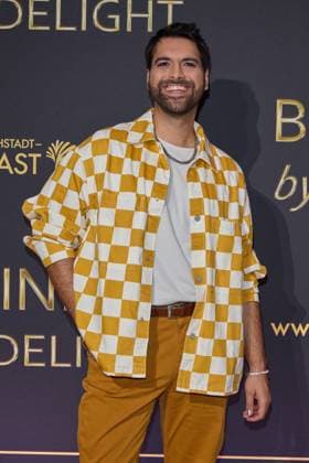Marc Chardo skin performer World premiere of the show BLINDED by DELIGHT at Friedrichstadt Palast Berlin on 08 10 2025 Premiere BLINDED by DELIGHT