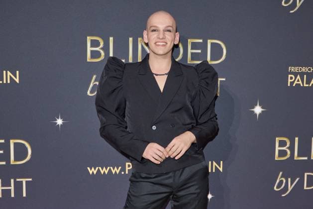 Markus Fetter skin performer World premiere of the show BLINDED by DELIGHT at Friedrichstadt Palast Berlin on 08 10 2025 Premiere BLINDED by DELIGHT
