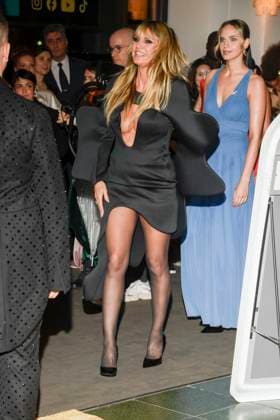abb Heidi Klum at the Aftershow Party at the World Premiere of the new Grand Show Blinded by delight at Friedrichstadt Palast on 08 10 2025 in Berlin Berlin Germany
