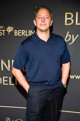 abb Trystan Puetter on the carpet at the world premiere of the new Grand Show Blinded by delight at Friedrichstadt Palast on 08 10 2025 in Berlin Berlin Germany