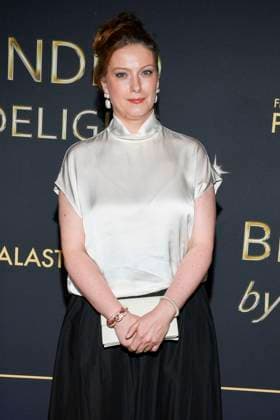 abb Olga Budina on the carpet at the world premiere of the new Grand Show Blinded by delight at Friedrichstadt Palast on 08 10 2025 in Berlin Berlin Germany