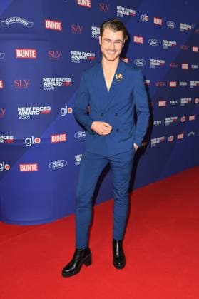 Linus Weber at the presentation of the BUNTE New Face Award in the Festsaal Kreuzberg in Berlin on 08 10 2025