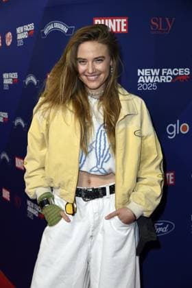 Greta Hirsch at the BUNTE New Face Awards ceremony at Festsaal Kreuzberg in Berlin on 08 10 2025 at the BUNTE New Face AWARDS ceremony at Festsaal Kreuzberg in Berlin on 08 10 2025