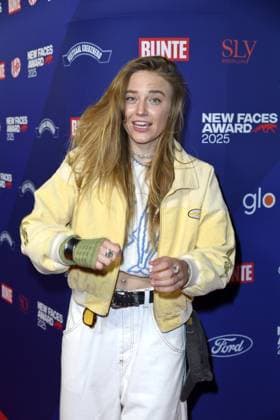 Greta Hirsch at the BUNTE New Face Awards ceremony at Festsaal Kreuzberg in Berlin on 08 10 2025 at the BUNTE New Face AWARDS ceremony at Festsaal Kreuzberg in Berlin on 08 10 2025