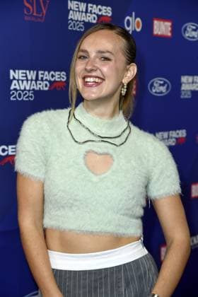 Ella Stern at the BUNTE New Face Awards ceremony at the Festsaal Kreuzberg in Berlin on 08 10 2025