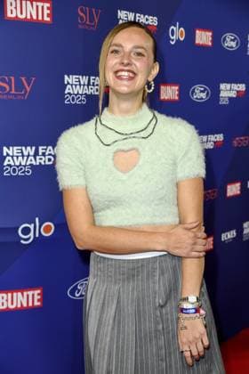 Ella Stern at the BUNTE New Face Awards ceremony at the Festsaal Kreuzberg in Berlin on 08 10 2025