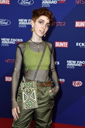 Anny Ogrezeanu at the presentation of the BUNTE New Face AWARDS at the Festsaal Kreuzberg in Berlin on 08 10 2025