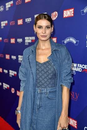 Rebecca Kunikowski at the BUNTE New Face AWARDS ceremony at the Festsaal Kreuzberg in Berlin on 08 10 2025