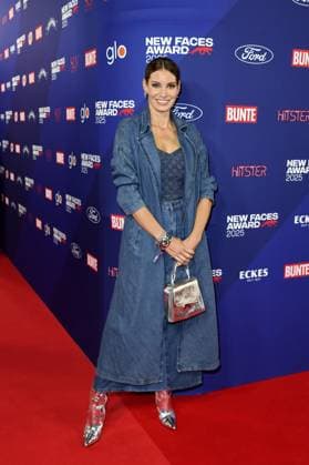 Rebecca Kunikowski at the BUNTE New Face AWARDS ceremony at the Festsaal Kreuzberg in Berlin on 08 10 2025