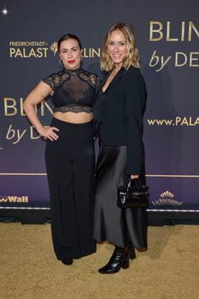 Sarah and Sina Tkotsch world premiere of the show BLINDED by DELIGHT at Friedrichstadt Palast Berlin on 08 10 2025 Premiere BLINDED by DELIGHT