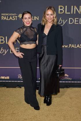 Sarah and Sina Tkotsch world premiere of the show BLINDED by DELIGHT at Friedrichstadt Palast Berlin on 08 10 2025 Premiere BLINDED by DELIGHT