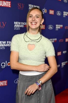 Ella Stern at the BUNTE New Face Awards ceremony at the Festsaal Kreuzberg in Berlin on 08 10 2025