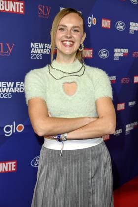 Ella Stern at the BUNTE New Face Awards ceremony at the Festsaal Kreuzberg in Berlin on 08 10 2025