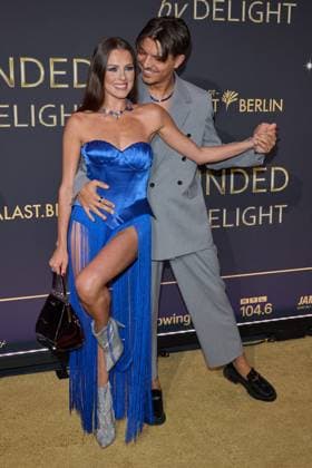 Patricija Ionel and Alexandru Ional World premiere of the show BLINDED by DELIGHT at Friedrichstadt Palast Berlin on 08 10 2025 Premiere BLINDED by DELIGHT