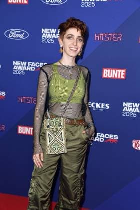 Anny Ogrezeanu at the presentation of the BUNTE New Face AWARDS at the Festsaal Kreuzberg in Berlin on 08 10 2025