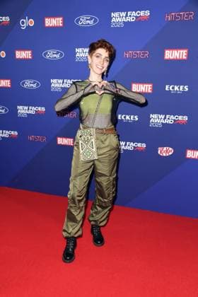 Anny Ogrezeanu at the presentation of the BUNTE New Face AWARDS at the Festsaal Kreuzberg in Berlin on 08 10 2025