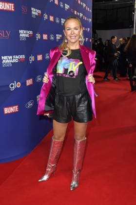 Carolin Henseler at the presentation of the BUNTE New Face AWARDS in the Festsaal Kreuzberg in Berlin on 08 10 2025
