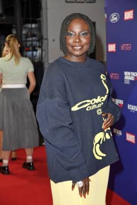 Nikeata Thompson at the BUNTE New Face AWARDS ceremony at the Festsaal Kreuzberg in Berlin on 08 10 2025