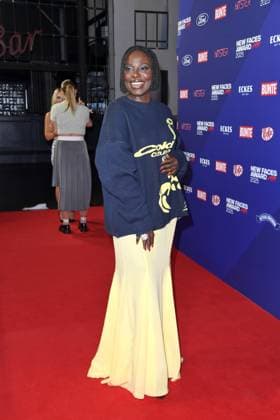 Nikeata Thompson at the BUNTE New Face AWARDS ceremony at the Festsaal Kreuzberg in Berlin on 08 10 2025