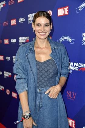 Rebecca Kunikowski at the BUNTE New Face AWARDS ceremony at the Festsaal Kreuzberg in Berlin on 08 10 2025