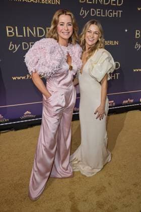 Bettina Cramer and Linda Hesse world premiere of the show BLINDED by DELIGHT at Friedrichstadt Palast Berlin on 08 10 2025 Premiere BLINDED by DELIGHT