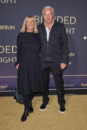 Christine Lueders and Klaus Wowereit World premiere of the show BLINDED by DELIGHT at Friedrichstadt Palast Berlin on 08 10 2025 Premiere BLINDED by DELIGHT