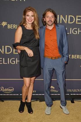 Ron Prosor with wife Hadas Prosor World premiere of the show BLINDED by DELIGHT at Friedrichstadt Palast Berlin on 08 10 2025 Premiere BLINDED by DELIGHT