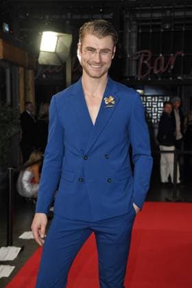 Linus Weber at the presentation of the BUNTE New Face Award in the Festsaal Kreuzberg in Berlin on 08 10 2025