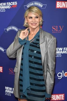 Barbara Klein at the presentation of the BUNTE New Face Award in the Festsaal Kreuzberg in Berlin on 08 10 2025