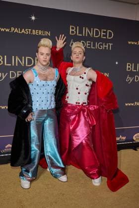 Jeward world premiere of the show BLINDED by DELIGHT at Friedrichstadt Palast Berlin on 08 10 2025 Premiere BLINDED by DELIGHT