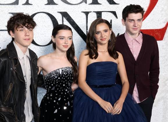 Black Phone 2 Film Premiere, Los Angeles, California, USA - 08 Oct 2025 Jack McGraw, Violet McGraw, Madeleine McGraw and Aidan McGraw at the Los Angeles premiere of Universal Pictures Black Phone 2 held at TCL Chinese Theatre in Hollywood, USA on October 08, 2025., Credit:Lumeimages.com Avalon USA, California, Hollywood, Hollywood, CA, USA Copyright: xLumeimages.comx xAvalonx 1044310501