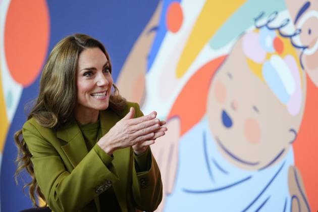 . 09 10 2025. Oxford, United Kingdom. Kate Middleton, the Princess of Wales, during a visit to the Home-Start charity in Oxford, United Kingdom  xPoolx xi-Imagesx IIM-26285-0014