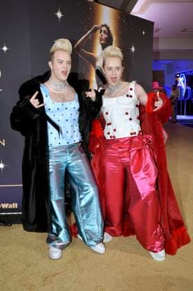 Jedward at the world premiere of the Blinded by Delight Grand Show 2025 at Friedrichstadt Palast Berlin, 08 10 2025 Foto:xM.xBehrensx xFuturexImagex blinded_5033