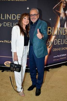 Wolfgang Stumph with his wife Christine Stumph at the world premiere of the Blinded by Delight Grand Show 2025 at the Friedrichstadt Palast Berlin, 08 10 2025 Foto:xM.xBehrensx xFuturexImagex blinded_5041