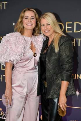 Bettina Cramer and Nadine Krüger at the world premiere of the Blinded by Delight Grand Show 2025 at the Friedrichstadt Palast Berlin, 08 10 2025 Foto:xM.xBehrensx xFuturexImagex blinded_5046