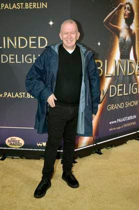 Jean Paul Gaultier at the world premiere of the Blinded by Delight Grand Show 2025 at the Friedrichstadt Palast Berlin, 08 10 2025 Foto:xM.xBehrensx xFuturexImagex blinded_5072