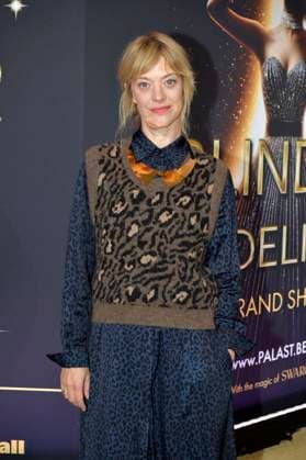 Heike Makatsch at the world premiere of the Blinded by Delight Grand Show 2025 at the Friedrichstadt Palast Berlin, 08 10 2025 Foto:xM.xBehrensx xFuturexImagex blinded_5089