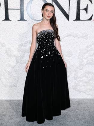 World Premiere Of Universal Pictures And Blumhouse Productions Black Phone 2 American actress Violet McGraw arrives at the World Premiere Of Universal Pictures And Blumhouse Productions Black Phone 2 held at the TCL Chinese Theatre IMAX in Hollywood, Los Angeles, California, United States. TCL Chinese Theatre IMAX, Hollywood, Los Angeles, California, USA California United States  Copyright: xImagexPressxAgencyx originalFilename: collin-worldpre251009_npGFB.jpg