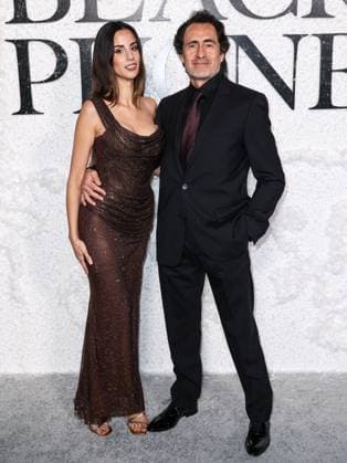 World Premiere Of Universal Pictures And Blumhouse Productions Black Phone 2 Victoria Aletta and Mexican actor Demian Bichir (Demian Bichir) arrive at the World Premiere Of Universal Pictures And Blumhouse Productions Black Phone 2 held at the TCL Chinese Theatre IMAX in Hollywood, Los Angeles, California, United States. TCL Chinese Theatre IMAX, Hollywood, Los Angeles, California, USA California United States  Copyright: xImagexPressxAgencyx originalFilename: collin-worldpre251009_npo0e.jpg
